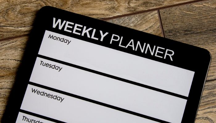 RevalidatiePlanners weekplanning
